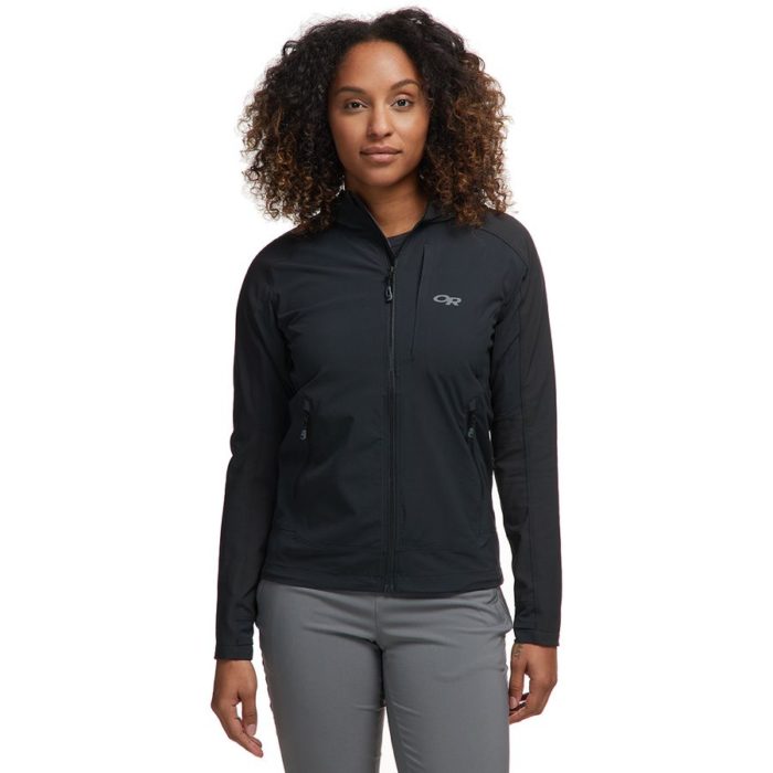 ⁦מעיל סופטשל נשים OR Women's Ferrosi Hooded Jacket⁩ – תמונה ⁦4⁩