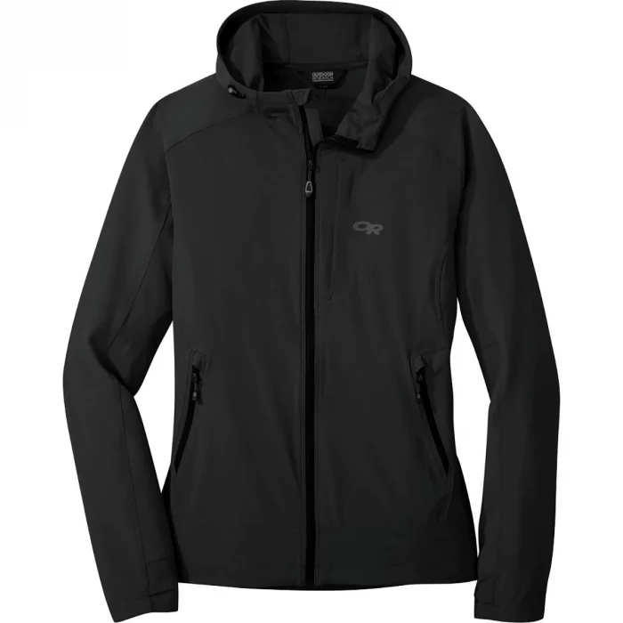 ⁦מעיל סופטשל נשים OR Women's Ferrosi Hooded Jacket⁩ – תמונה ⁦3⁩
