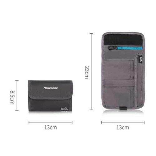 ארנק נסיעות חוסם RFID