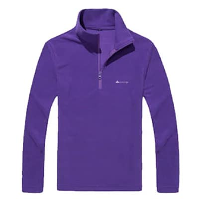 חולצת מיקרופליז רוכסן רבע Icebridge Jessy - נשים