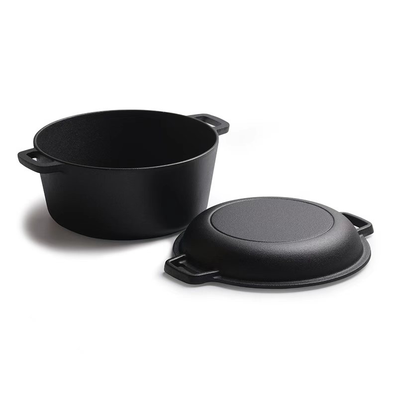סיר פויקה לחם תנור הולנדי - Dutch Oven זוג ידיות – תמונה 2