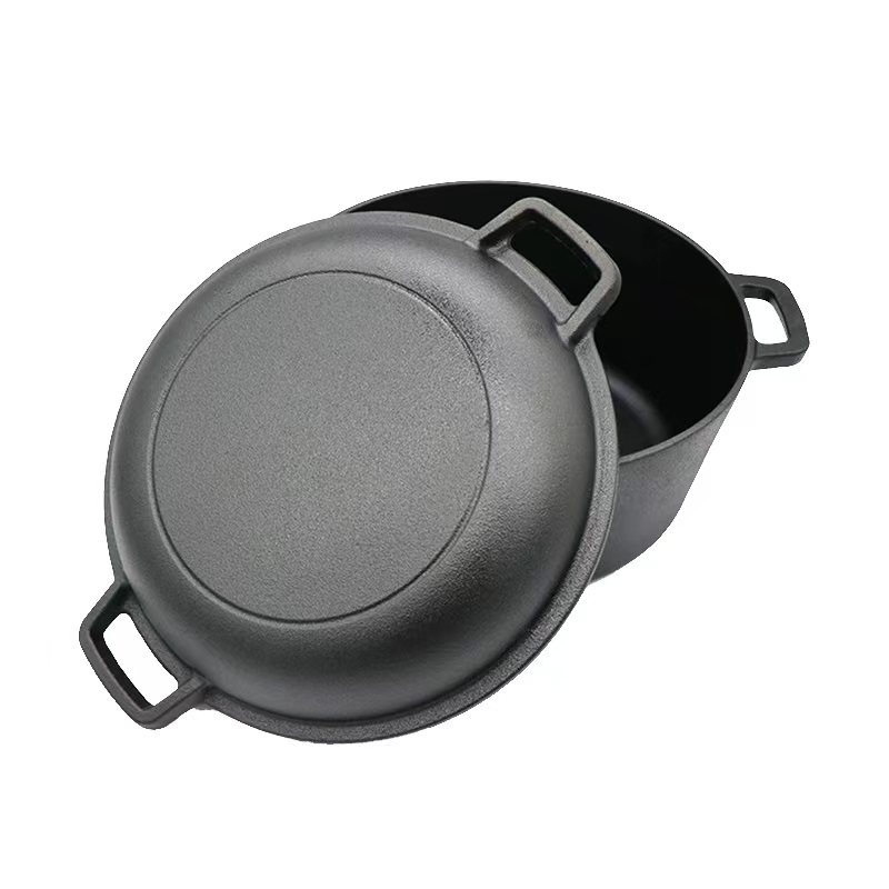 סיר פויקה לחם תנור הולנדי - Dutch Oven זוג ידיות – תמונה 3