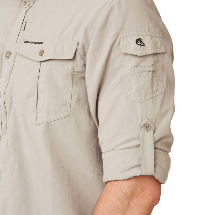 NosiLife Adventure II Long-Sleeved חולצת מטיילים שרוול ארוך  Shirt - גברים