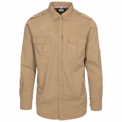 חולצת מטיילים מכופתרת Trespass Ballardean Men's Button-up Shirt  - גברים
