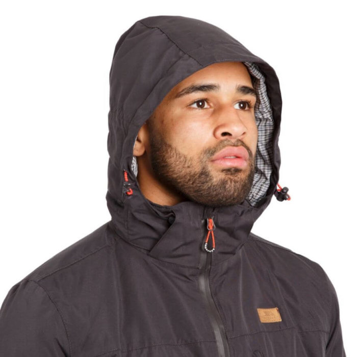 מעיל אטום Trespass Toffit Men's Hooded Waterproof Jacket - גברים