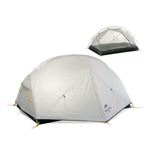אוהל קל במיוחד 2 אנשים | Nature Hike Mongar 2 20D