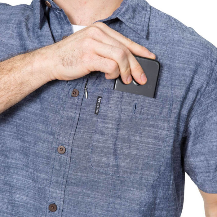 חולצת כפתורים Trespass Slapton - גברים