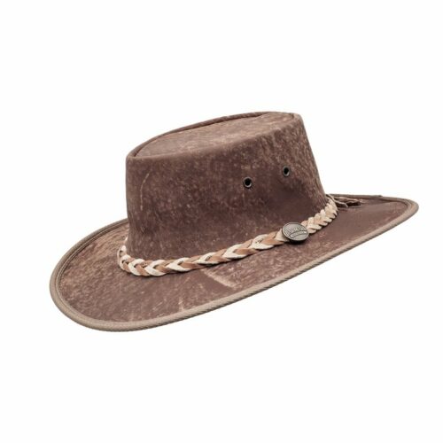 כובע בוקרים עור רחב שוליים – Barmah 1018HS