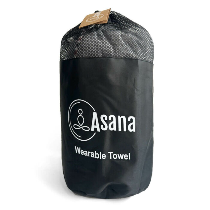 מגבת חצי חלוק מיקרופייבר עם סגירה Asana