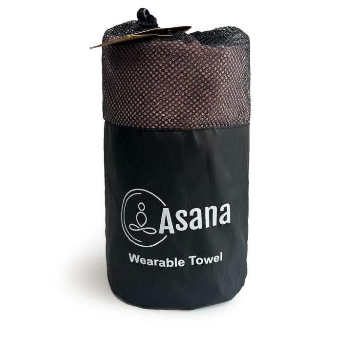 מגבת חצי חלוק מיקרופייבר עם סגירה Asana