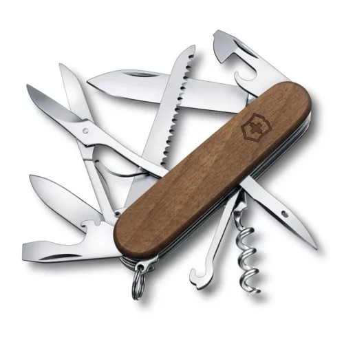 אולר 13 פונקציות עם ידית עץ אגוז Huntsman