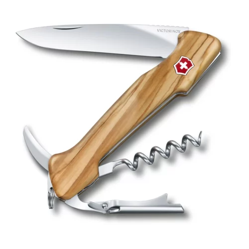 אולר עץ זית עם חולץ פקקי שעם - Victorinox