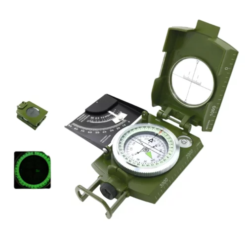 מצפן מתכתי עם עדשה - Ultimate Soldier Gear