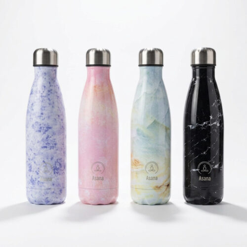 בקבוק שתייה מבודד Asana Marble 500 ml