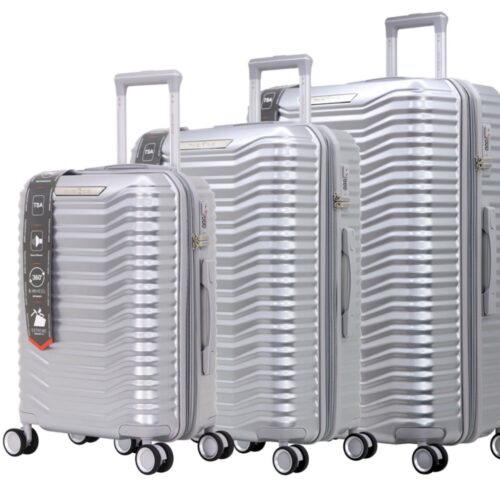סט מזוודת TC QUARTZ PC -כסף